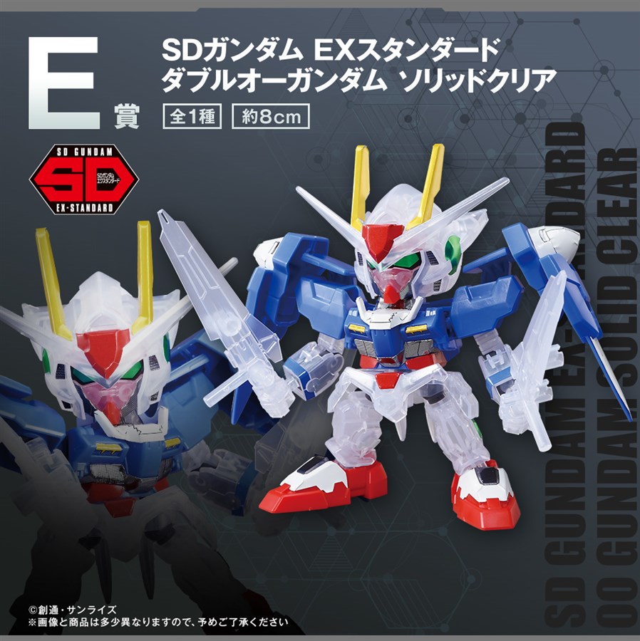 MG ガンダムバルバトス ソリッドクリア」などを公開！「一番くじ 機動