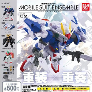 機動戦士ガンダム MOBILE SUIT ENSEMBLE 02【再販】」3月第3週より発売