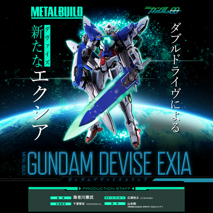 新規装備「プロトGNラスターソード」など装備！「METAL BUILD ガンダム