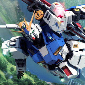 ガンダムパーク福岡「GUNDAM SIDE-F」RX-93ff νガンダムが宇宙を駆け