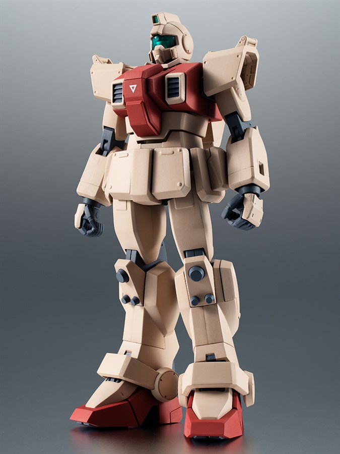 ROBOT魂「陸戦型ジム」＆「第08小隊オプションパーツセット02」ver