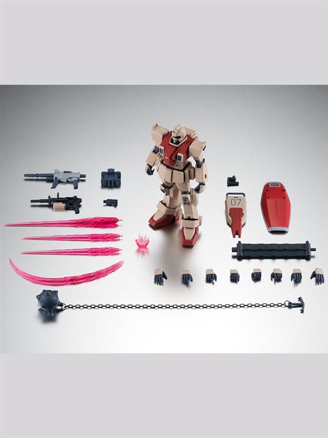 ROBOT魂「陸戦型ジム」＆「第08小隊オプションパーツセット02」ver