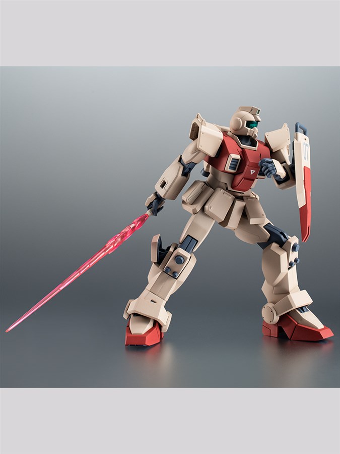 ROBOT魂「陸戦型ジム」＆「第08小隊オプションパーツセット02」ver