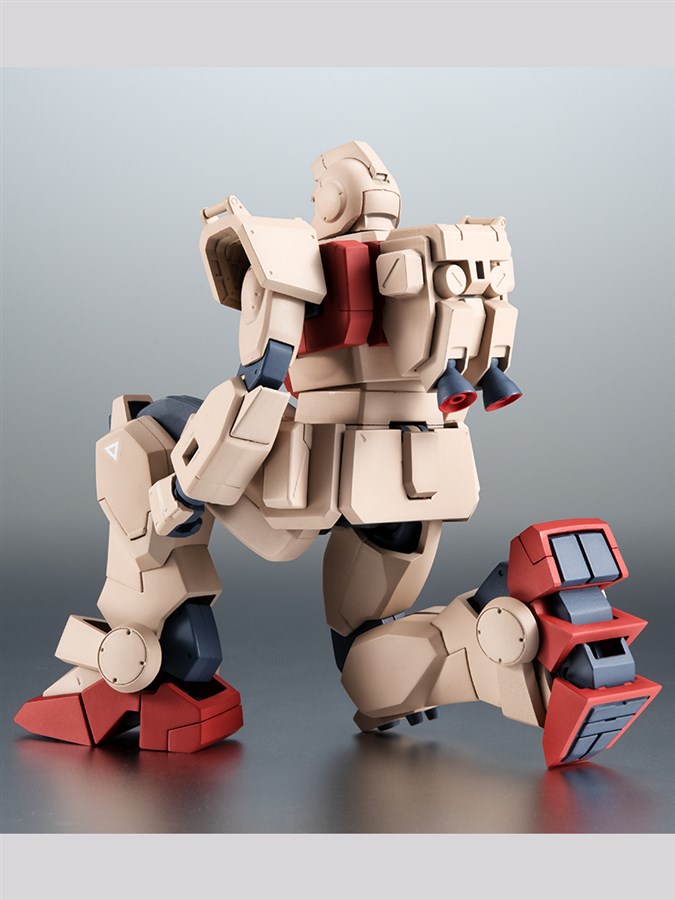 ROBOT魂「陸戦型ジム」＆「第08小隊オプションパーツセット02」ver
