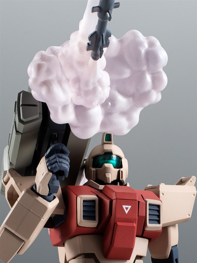 ROBOT魂「陸戦型ジム」＆「第08小隊オプションパーツセット02」ver