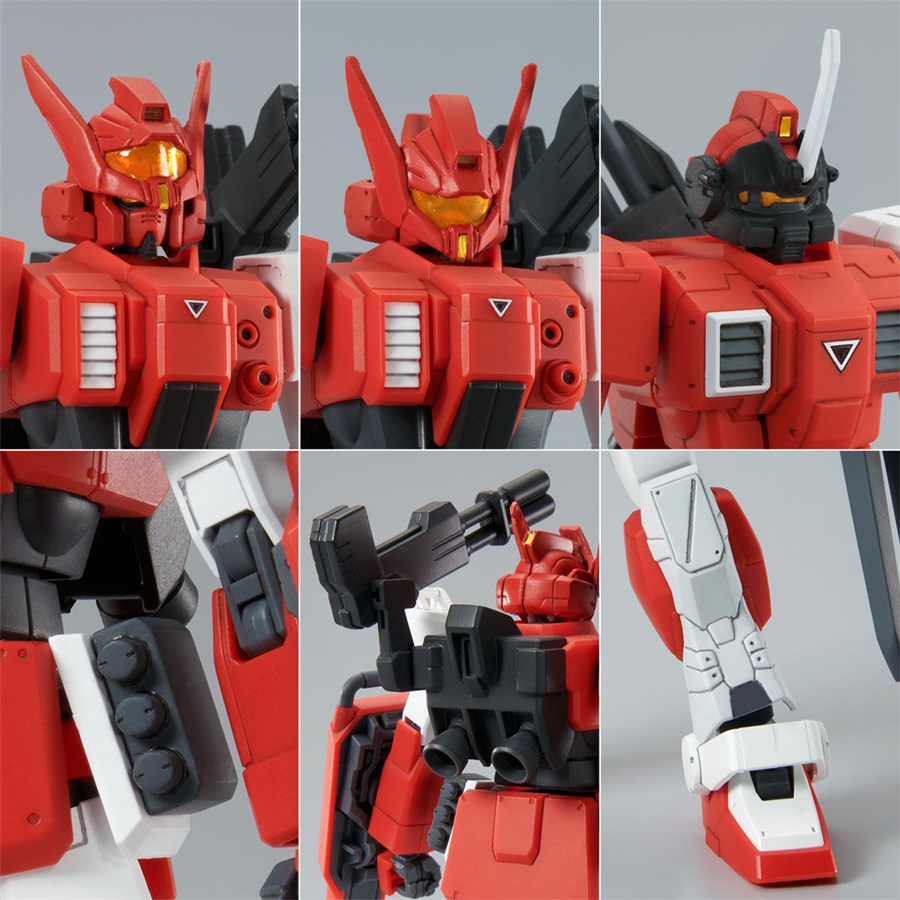 HG 赤い三巨星チームセット」本日12時より予約開始！特徴的な機体や
