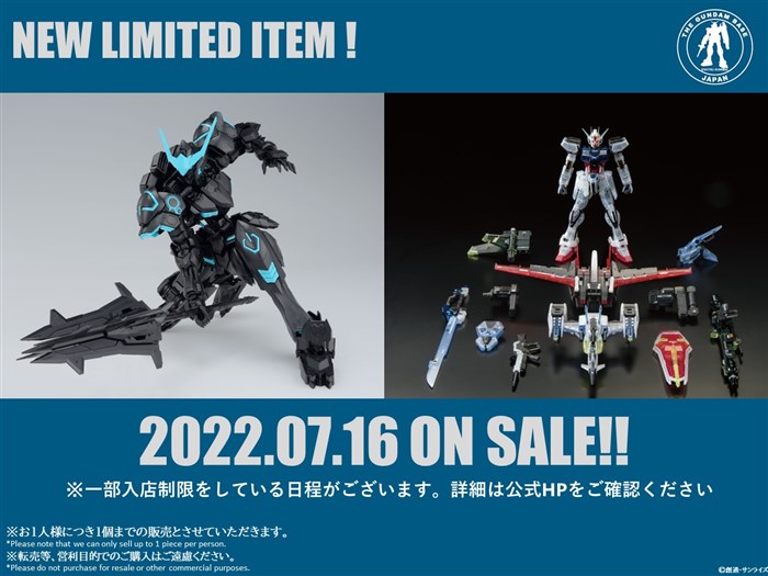 Two Items Including the RG Aile Strike Gundam & Skygrasper