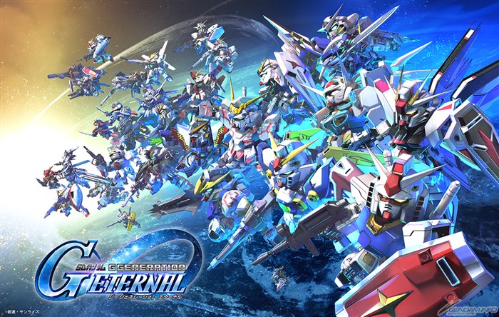SDガンダム ジージェネレーション エターナル」キービジュアルを初公開