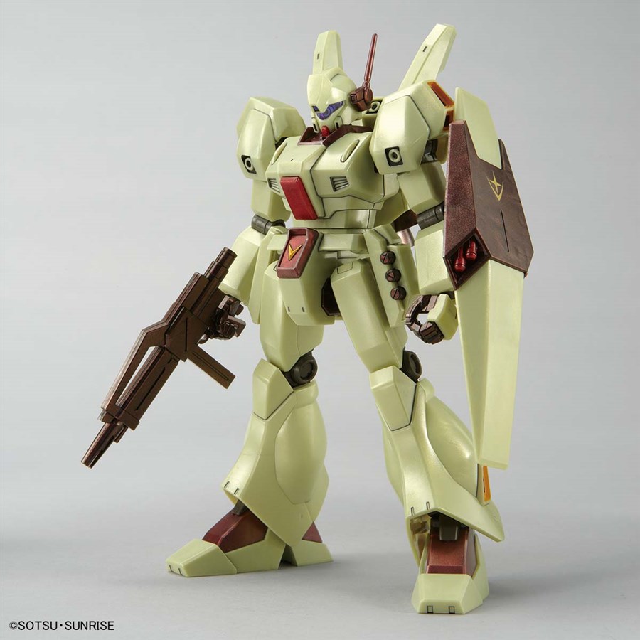 HGUC  ジェガン ガンプラ完成品　アクシズショック　ジェガン GUNDAM SIDE-Fにて「HG ジェガン（アクシズ・ショックイメージカラー