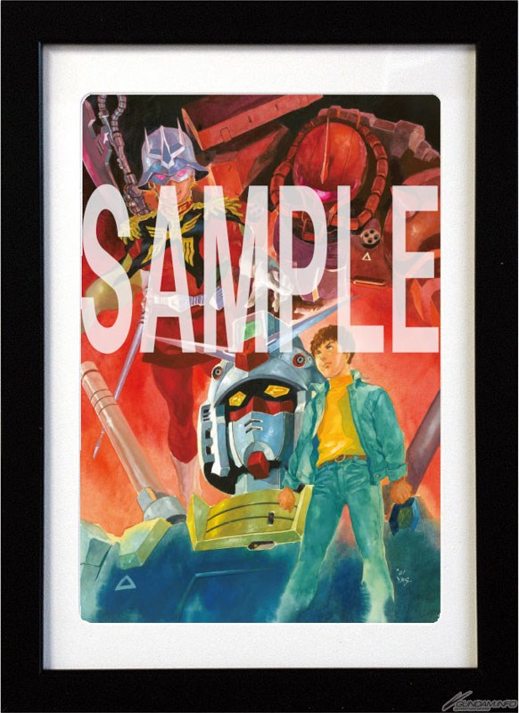 安彦良和／機動戦士ガンダム THE ORIGIN展」複製原画 第3弾、本日より