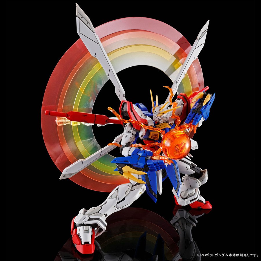 風雲再起も付属！「RG ゴッドガンダム用 拡張セット」本日より追加予約