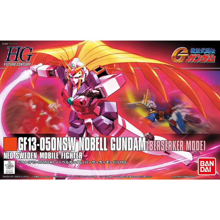 HG ノーベルガンダム（バーサーカーモード）」ガンダムベース