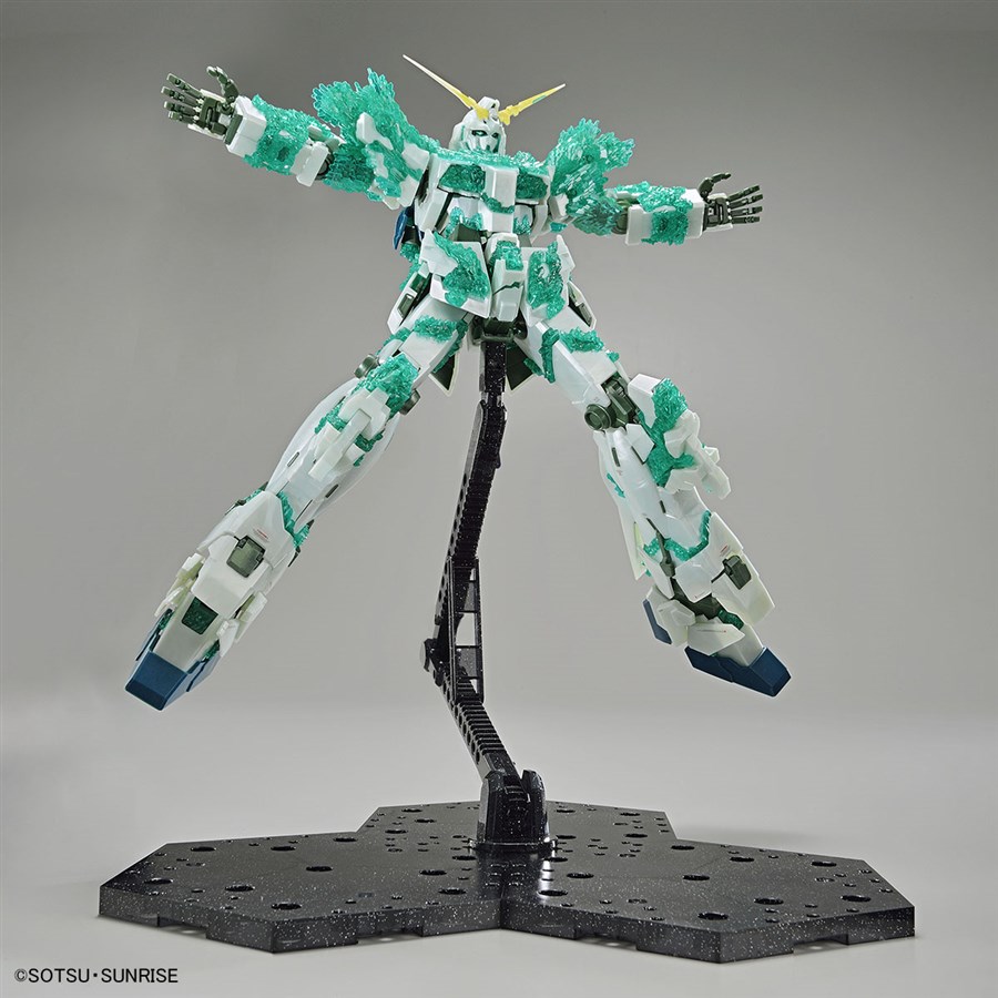 mg ユニコーンガンダム　光の結晶 煌めく結晶体を新規造形で再現！「MG ユニコーンガンダム（光の結晶体