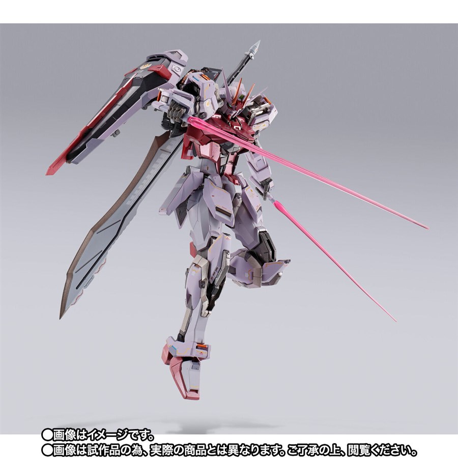 L BUILDストライクルージュ、ストライクガンダム、エールストライカー 新規彩色の「エールストライカー」とともに登場！「METAL BUILD