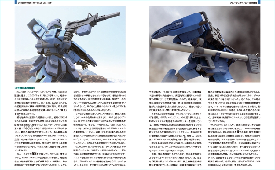 マスターアーカイブ モビルスーツ RX-79BD ブルーディスティニー