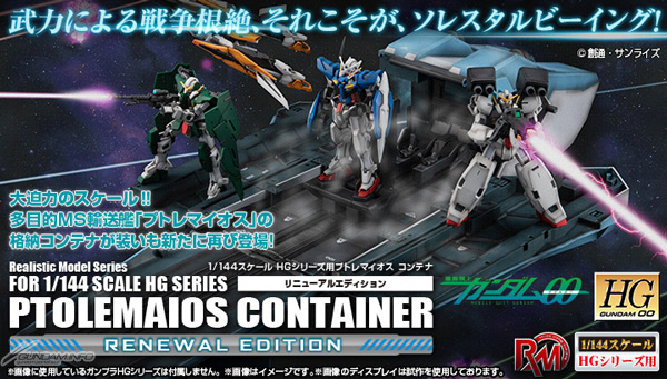 Realistic Model Series ガンダム00 プトレマイオス コンテナ（RENEWAL