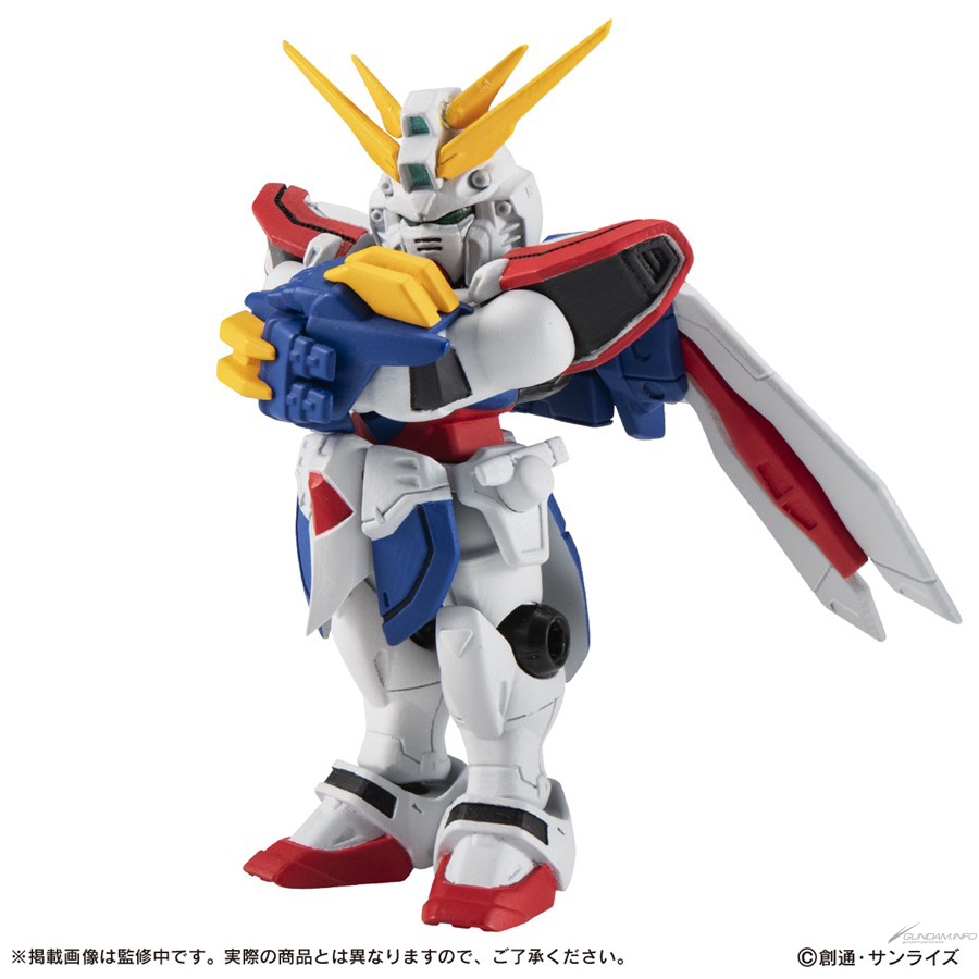 モビルスーツアンサンブル EX43 ゴッドガンダム EX44 マスターガンダム MOBILE SUIT ENSEMBLEに「ゴッドガンダム」＆「マスターガンダム