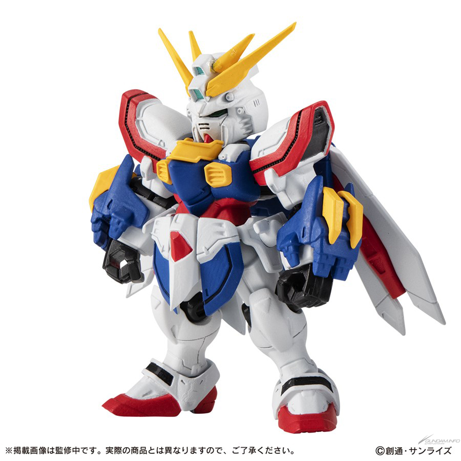 モビルスーツアンサンブル EX43 ゴッドガンダム EX44 マスターガンダム MOBILE SUIT ENSEMBLEに「ゴッドガンダム」＆「マスターガンダム