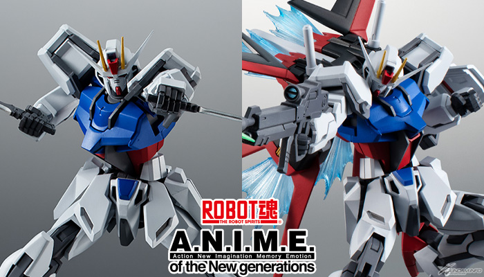 コミック・アニメ LBUILD STRIKE GUNDAM & AILE STRIKE The ROBOT SPIRITS ver. A.N.I.M.E. Strike Gundam and Aile Striker