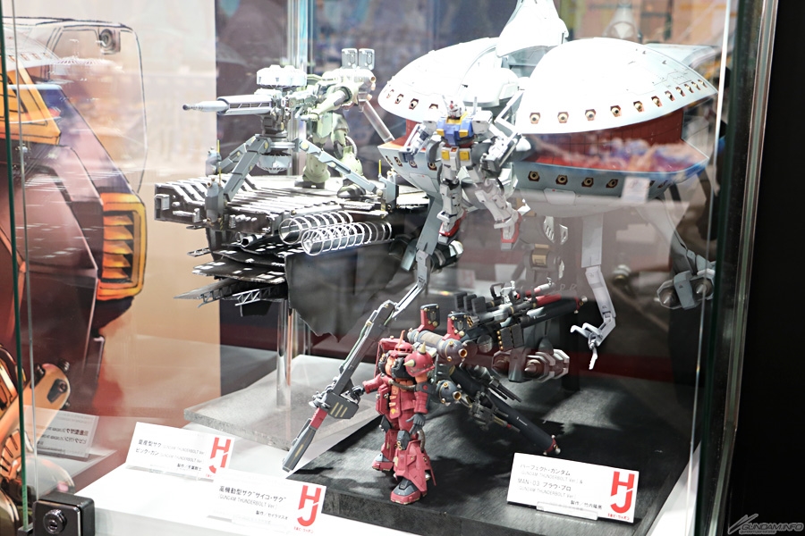 ガンダムベース東京で好評開催中！「機動戦士ガンダム サンダーボルト