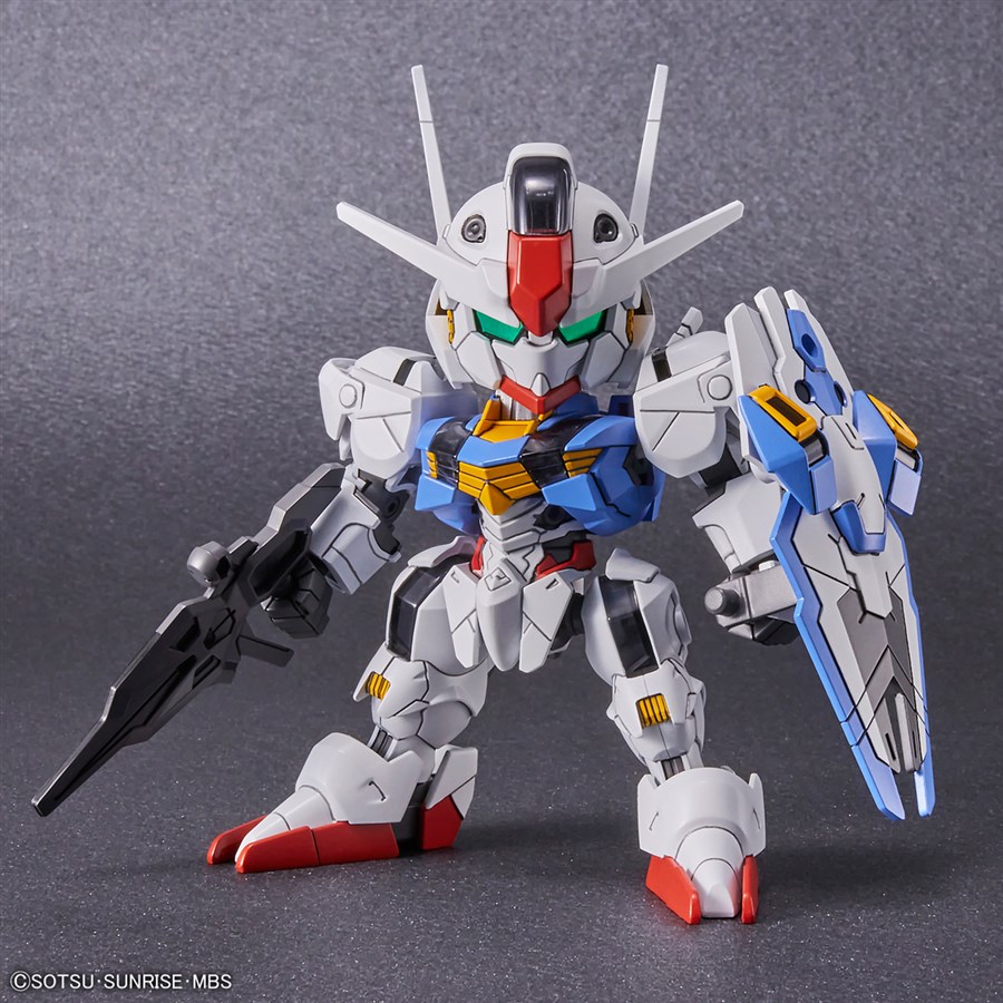 SD Gundam EX Standard Gundam Aerial and Figure-rise Standard Suletta ...