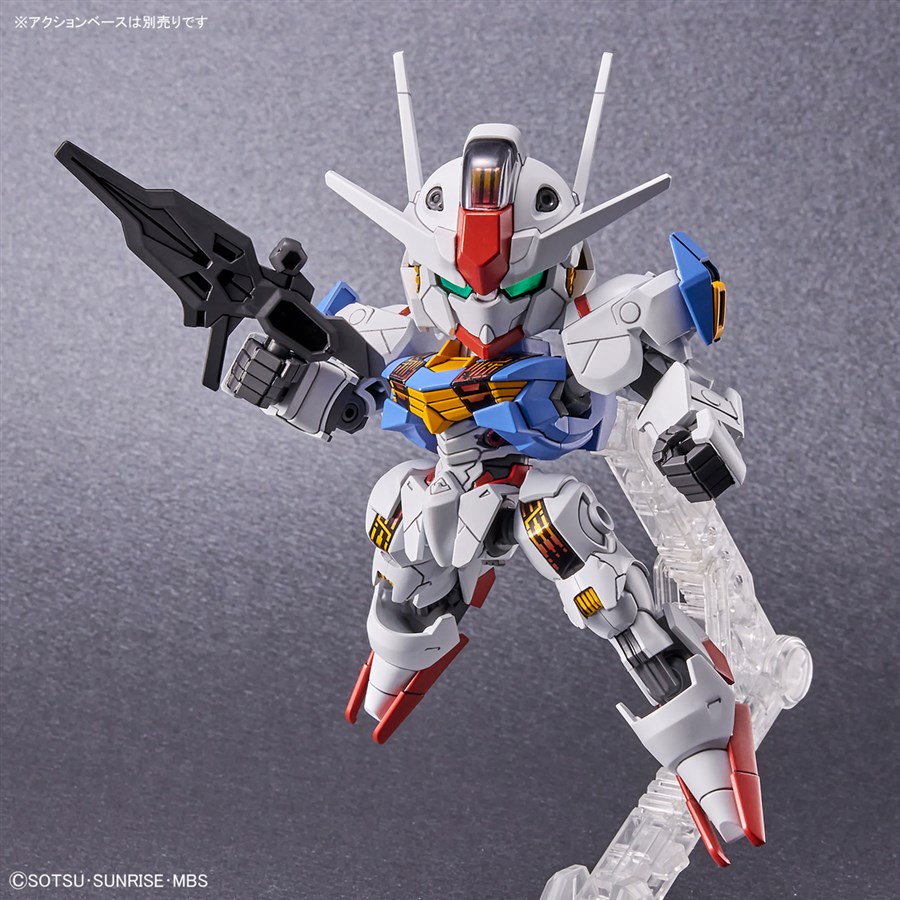 SD Gundam EX Standard Gundam Aerial and Figure-rise Standard Suletta ...