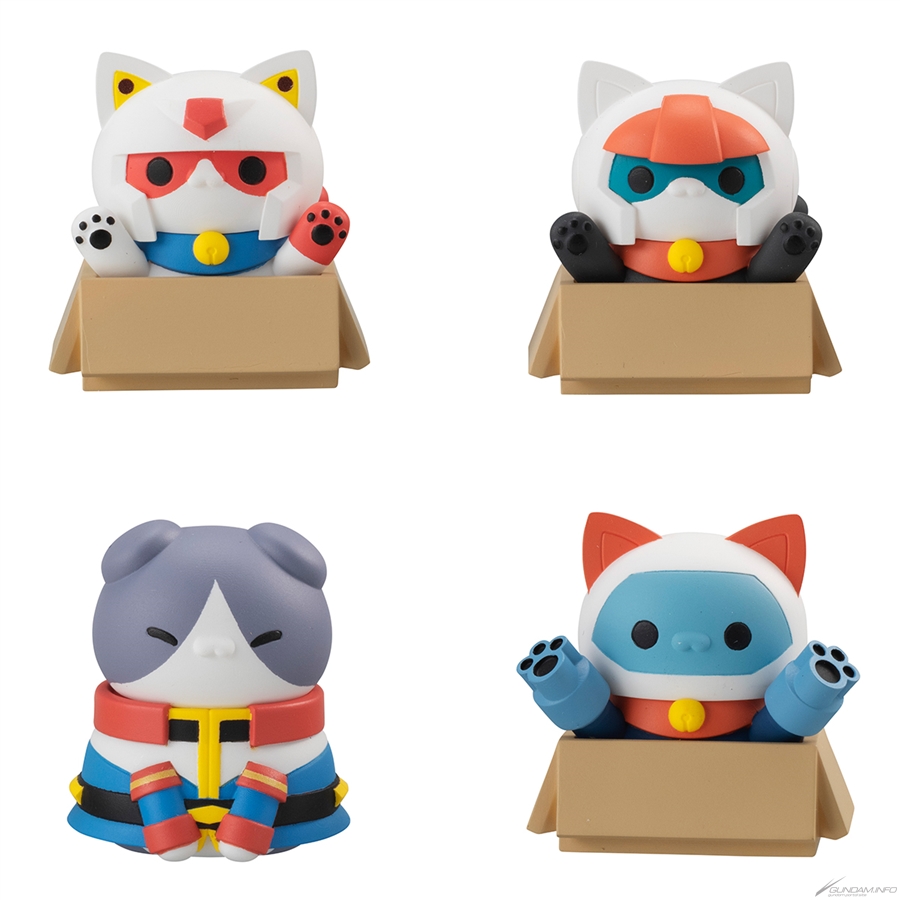 ねこむらねこ S機動戦士ガンダムユニコーン ガンダム×猫が可愛すぎるニャー！「MEGA CAT PROJECT 機動戦士ガンダム