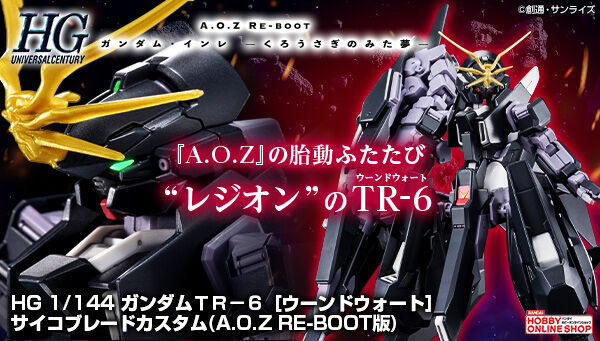 HG ガンダムTR-6［ウーンドウォート］サイコブレードカスタム（A.O.Z