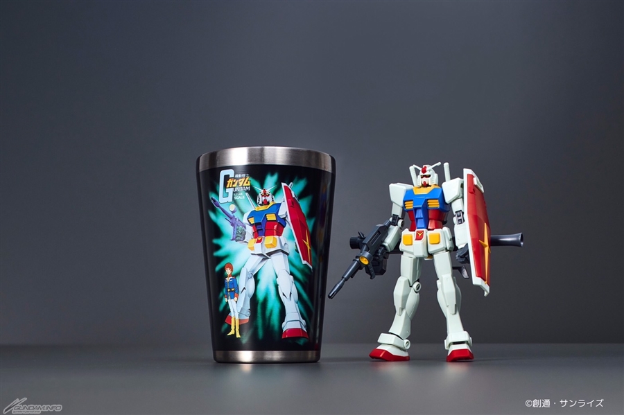 ガンプラパッケージアートを使用したタンブラーが登場！全国の