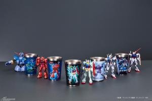 ガンプラパッケージアートを使用したタンブラーが登場！全国の