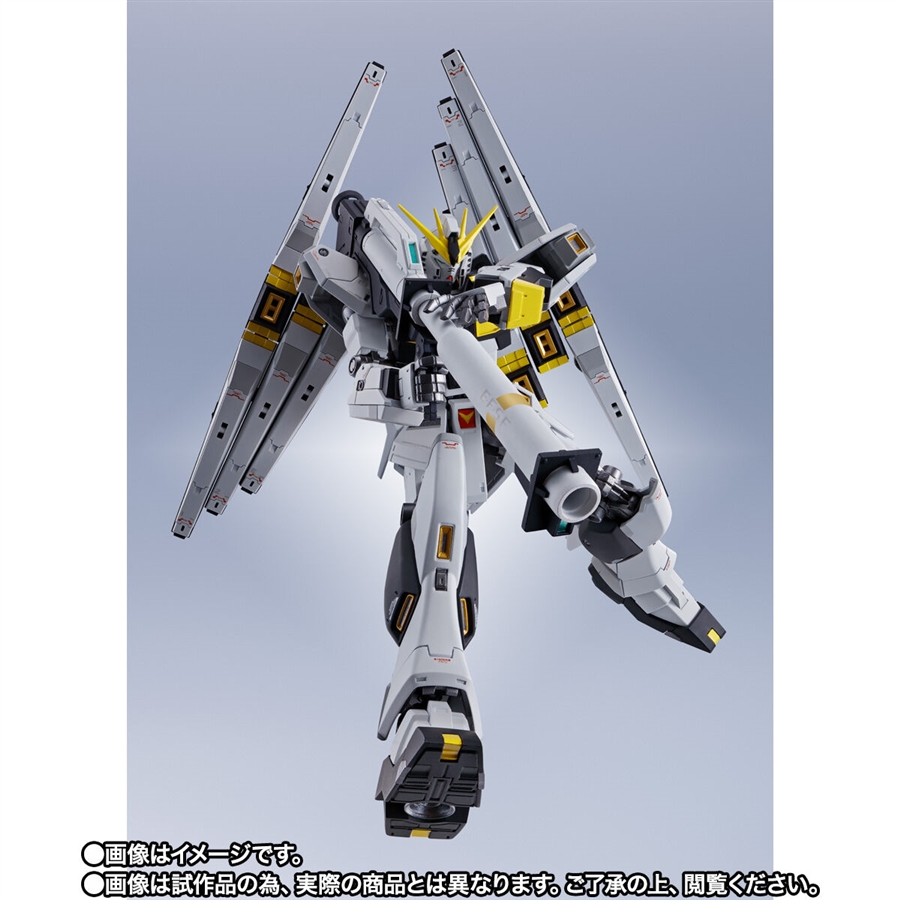 細部まで設定画稿を忠実に再現！「METAL ROBOT魂 νガンダム（ダブル