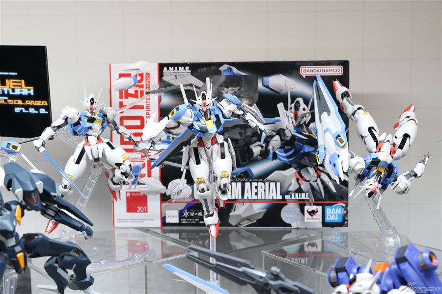 ROBOT魂 ディランザ・グエル ver. A.N.I.M.E.」など初公開！「TAMASHII