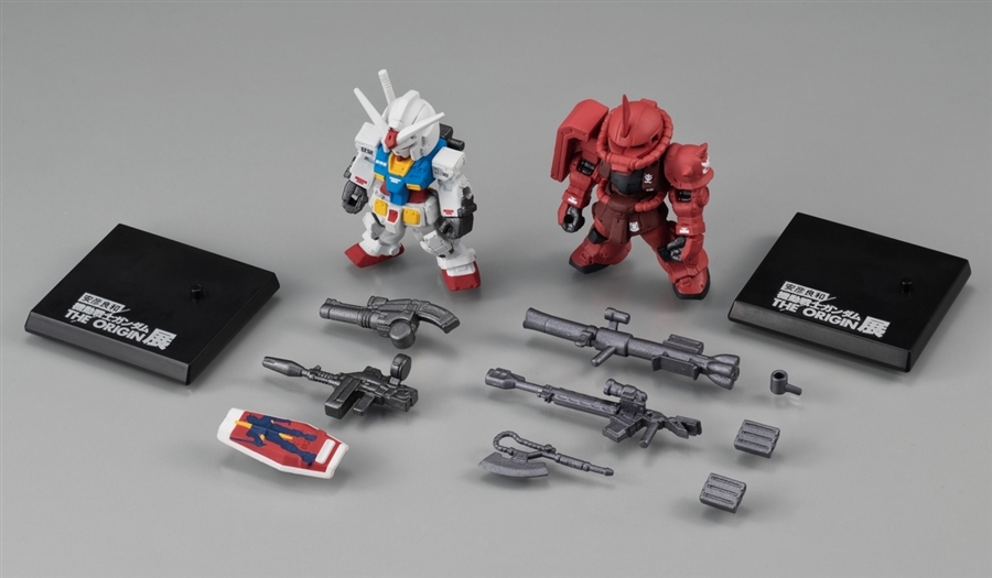 BANDAI - 安彦良和／機動戦士ガンダム THE ORIGIN展【福島会場】前売り限定特典　他 特典付き限定チケットも！「安彦良和／機動戦士ガンダム THE ORIGIN展