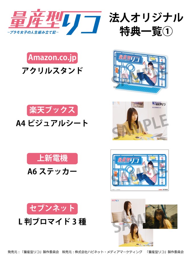 約86分におよぶメイキング映像も収録！『量産型リコ -プラモ女子の人生