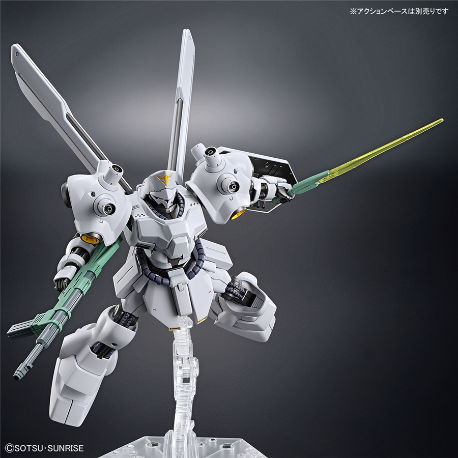 The RG Hi-v Gundam [Titanium Finish] and HG Psycho Doga will be