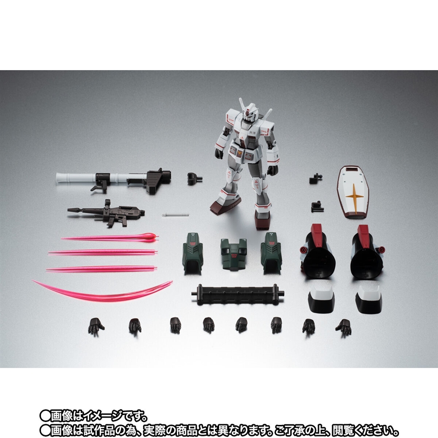 ロボット魂ガンダムロールアウトカラー&プラモ狂四郎スペシャルパーツセット ROBOT魂 ガンダム（ロールアウトカラー）＆『プラモ狂四郎』スペシャル