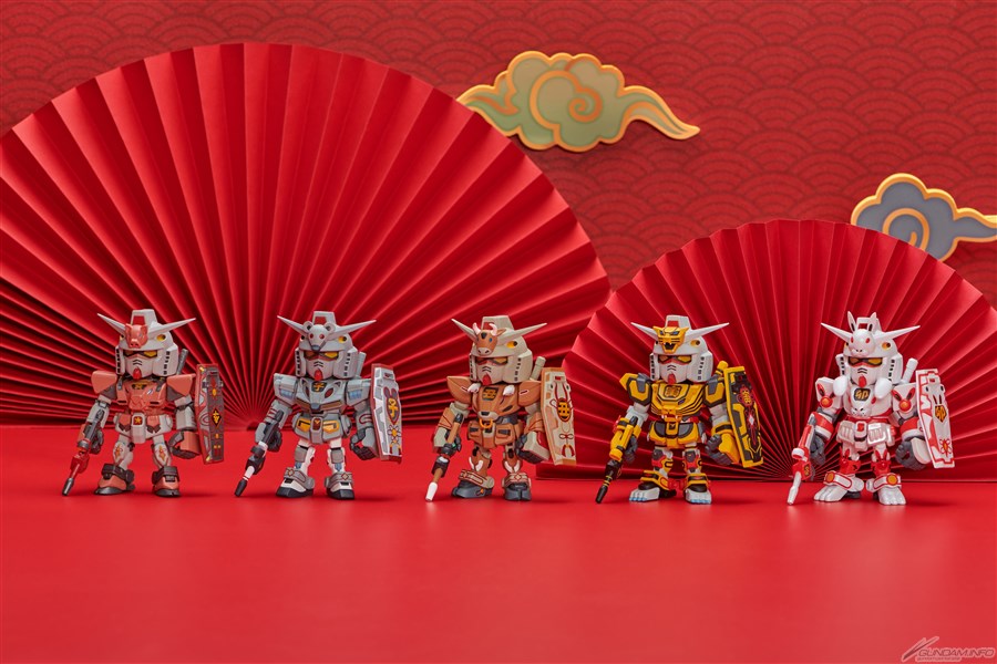 干支ガンダム第5弾！中国大陸限定「QMSV 卯ガンダム」＆「QMSV MINI