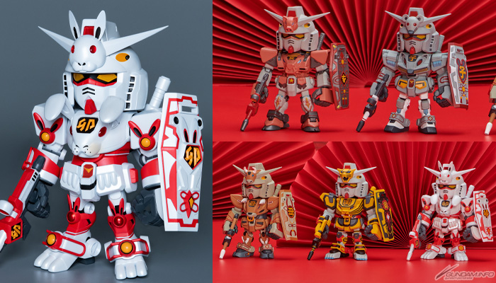 干支ガンダム第5弾！中国大陸限定「QMSV 卯ガンダム」＆「QMSV MINI