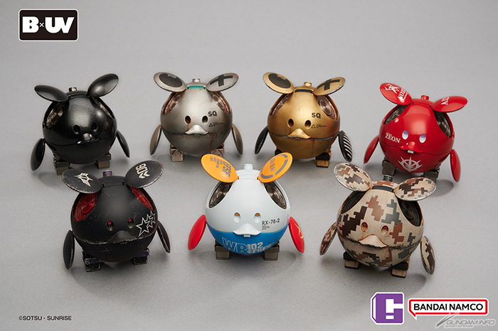 機動戦士ガンダム　HARO２　光と音でうごいておしゃべり！　BANDAI MOBILE SUIT GUNDAM HARO × WORLD WAR ROBOT SQUARE」新商品2点が中国