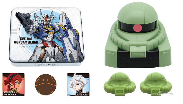 新機動戦記ガンダムW　チョコレート　5種コンプリートセット　バレンタイン スレッタやミオリネなどをデザインしたチョコが登場！『機動戦士