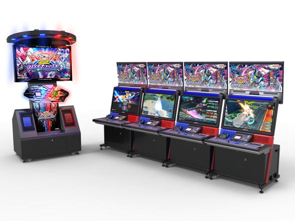 非売品　ガンダムエクストリームバーサス2 アーケード 特大垂れ幕　希少 機動戦士ガンダム EXVS.2 オーバーブースト」体験会が3/1よりnamco