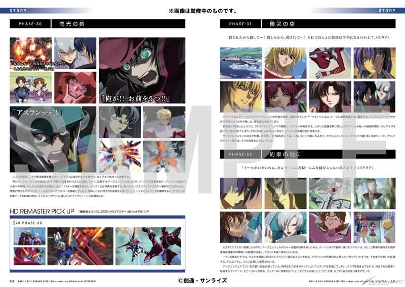 Mobile Suit Gundam SEED 20th Anniversary Official Book' is now