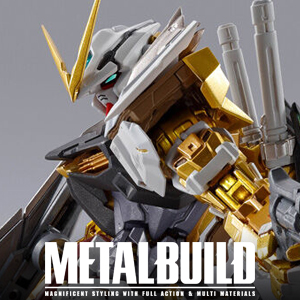 METAL BUILD ガンダムアストレイ ゴールドフレーム」＆「ディバイン