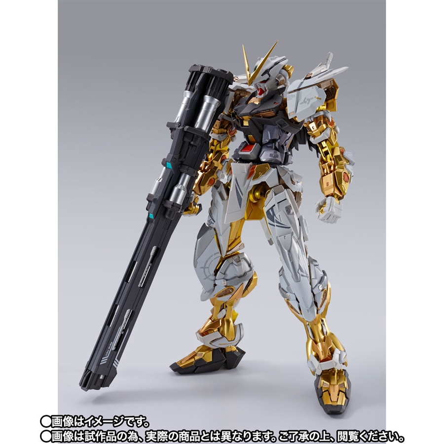 METAL BUILD ガンダムアストレイ ゴールドフレーム」＆「ディバイン