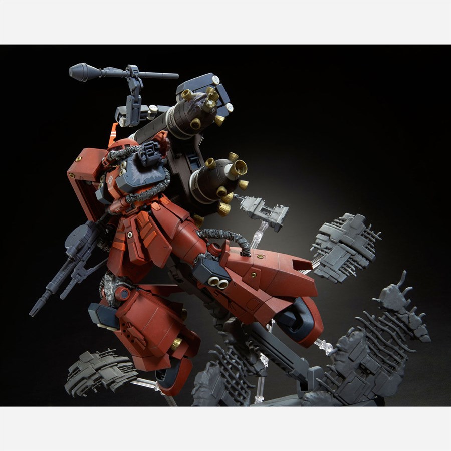 MG「フルアーマー・ガンダム（TB版）」＆「高機動型ザク“サイコ・ザク