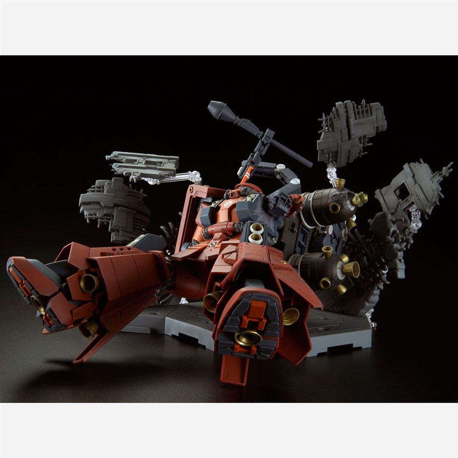MG「フルアーマー・ガンダム（TB版）」＆「高機動型ザク“サイコ・ザク
