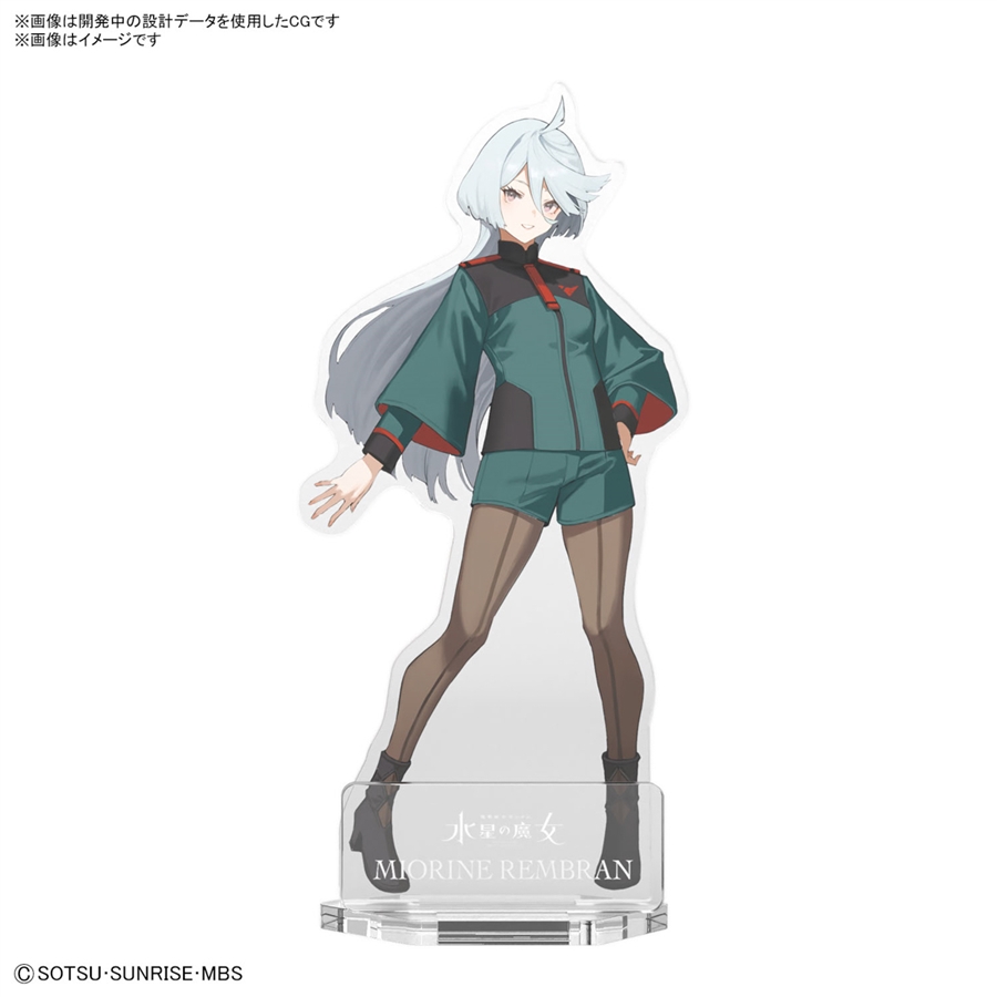 ガンプラのパッケージアートを使用した「スレッタ」と「ミオリネ」の