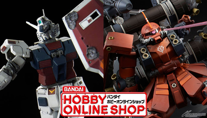 MG「フルアーマー・ガンダム（TB版）」＆「高機動型ザク“サイコ・ザク