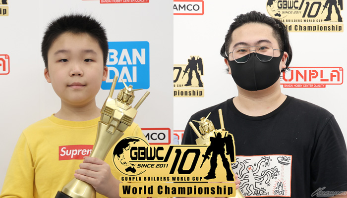 GBWC 10thトーナメント」U-14コース優勝者・Liu HaoWen ＆ U-20コース