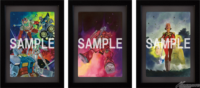 新規イラスト3種＆復刻イラスト3種！「安彦良和／機動戦士ガンダム THE